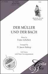 Der Muller und der Bach SSA choral sheet music cover